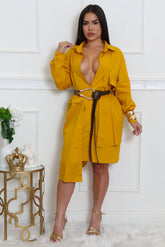 Robe Tunique non stretch sans ceinture