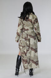 Jacket Camouflage à manche longue