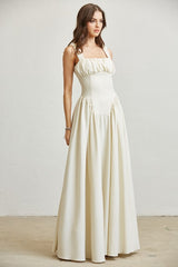 Robe longue évasée