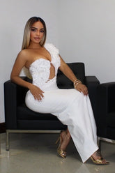 Robe longue sexy sans manche pour vos soirées