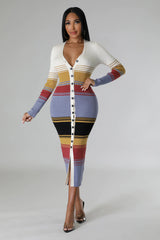 Ensemble pantalon extensible et robe chemise longue