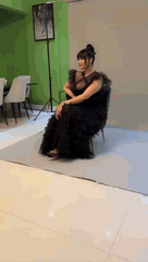 Robe longue de fête en tulle