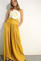 Pantalon large évasé