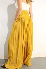 Pantalon large évasé