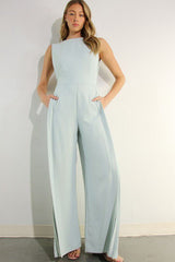 combinaison plissée sans manche