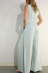 combinaison plissée sans manche