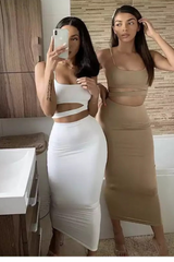 Ensemble top et jupe