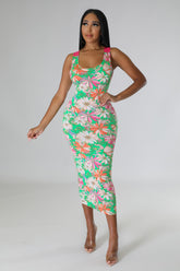 Robe Namary ♥️ dos croisé mi-longue