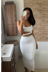 Ensemble top et jupe