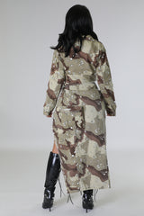 Jacket Camouflage à manche longue