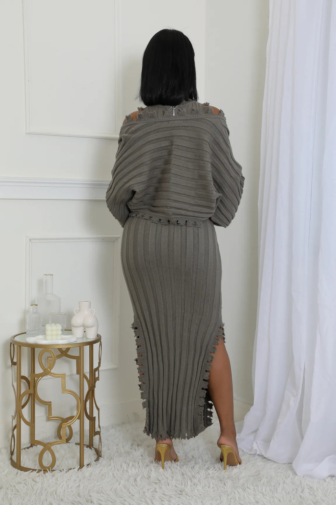 Ensemble robe extensible 2 pièces