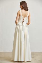 Robe longue évasée