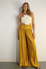 Pantalon large évasé