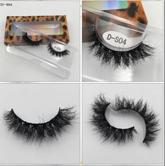 Faux Cils 3D 100% fait à la main réutilisable plusieurs fois naturel et court