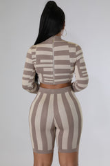 Ensemble short et top à manche longue Jaylai