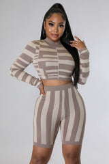 Ensemble short et top à manche longue Jaylai