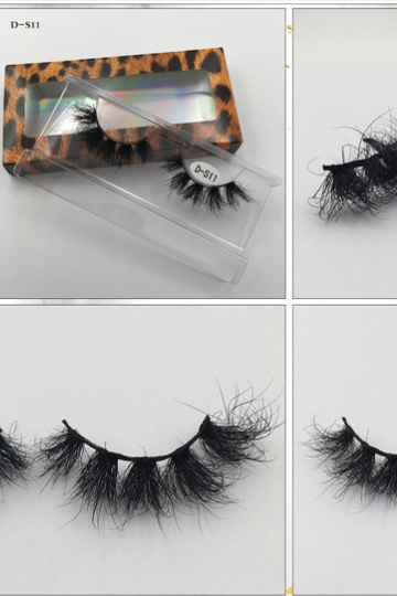 Cils de vison 3D 100% cheveux naturel