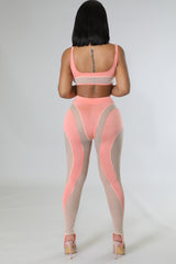 Ensemble legging top noir KIM