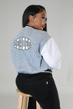 Jacket jean lady