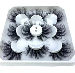 Cils de vison 3D 100% cheveux naturel