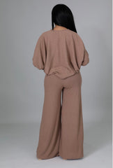Ensemble 3 pcs pantalon large